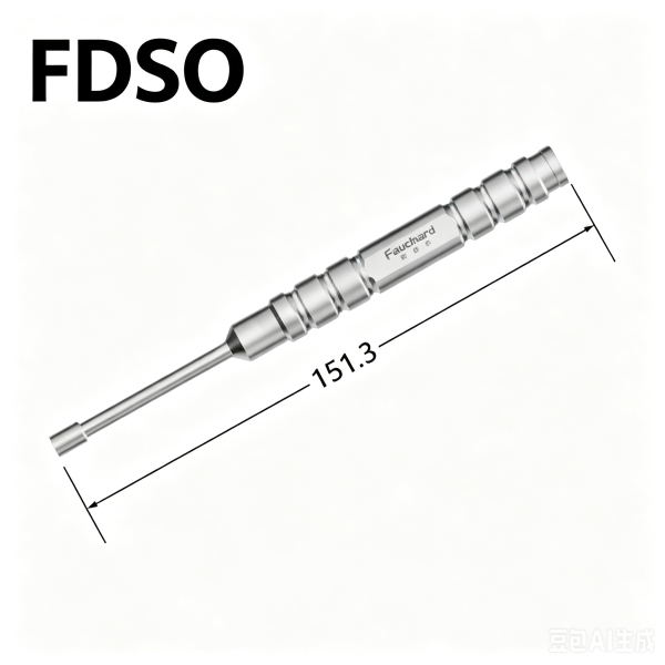 穿翼直扳手-FSD牙科种植工具扳手穿翼工具盒直扳手