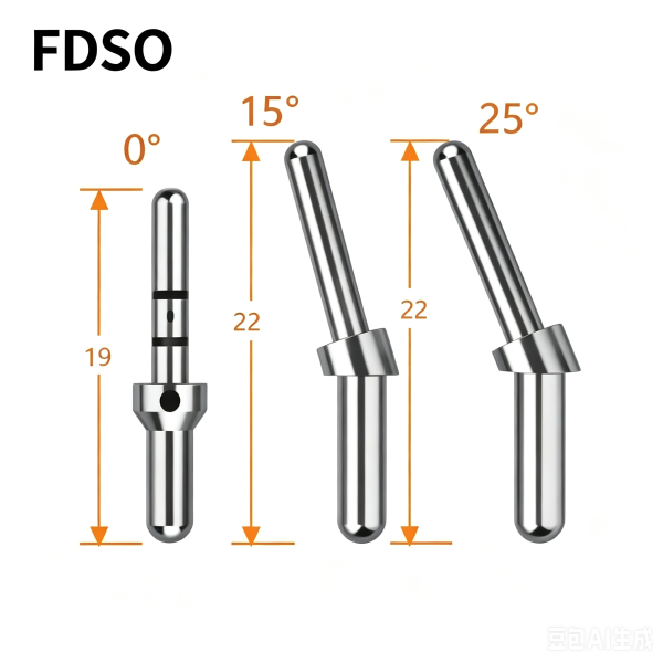 Dental Implant Parallel Pin Accessory, Universal Fit All Implant Systems