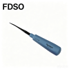 Curved Dental Elevator, Full Metal Handle Dental Extraction & Implant Instrument, Complete Sizes 2