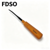 Curved Dental Elevator, Full Metal Handle Dental Extraction & Implant Instrument, Complete Sizes 6
