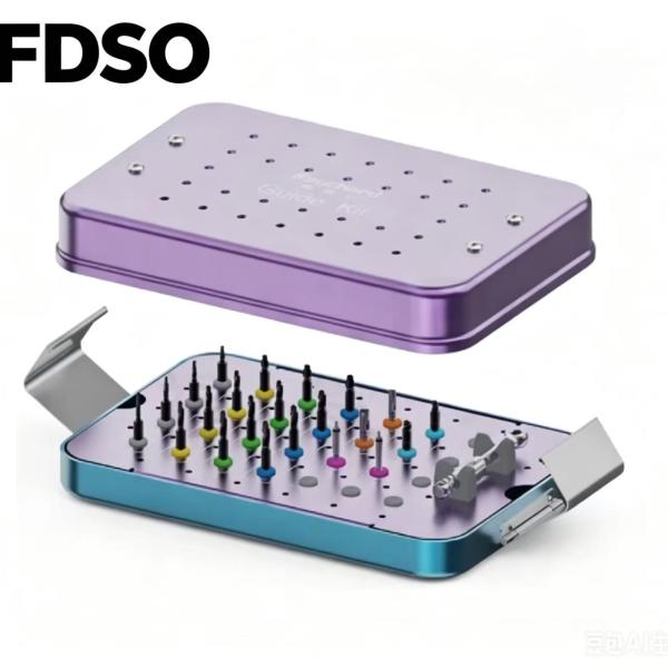 DK Surgical Guide Implant Tool Kit, Dentium Guided Surgery Instrument Set