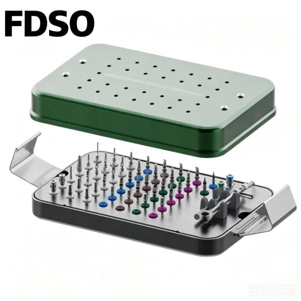 No.1 Dental Implant Surgical Tool Kit, Compatible with Dentium & Daqingxige Implant Systems