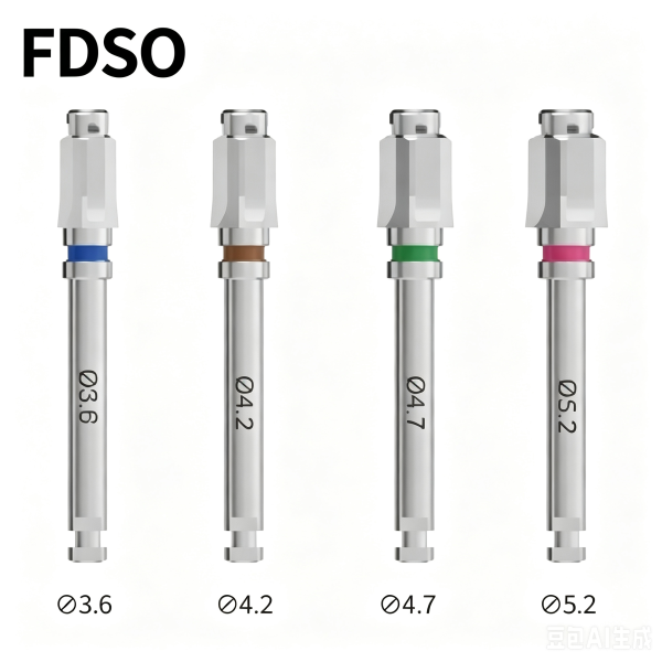 Neck Contouring Drill Fit Daqing Sig & Dentium Implant Systems