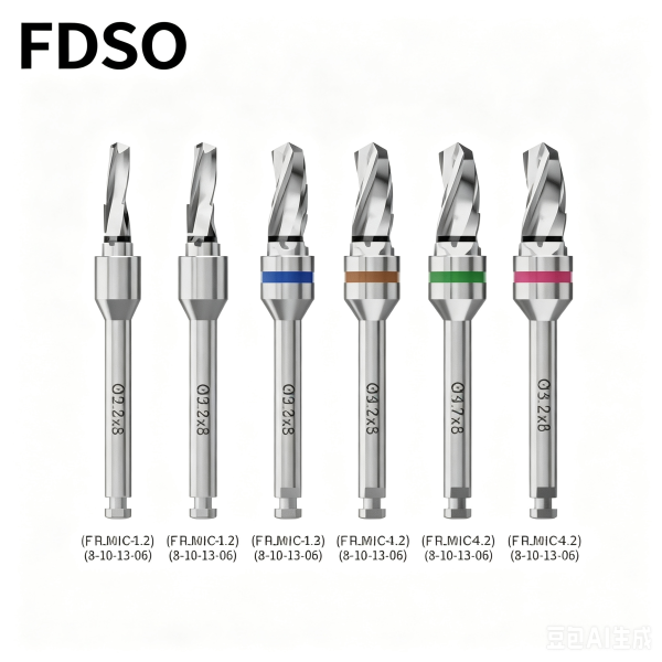 DQ Bone Reamer Drill Fit Daqing Sig & Dentium Implant Systems