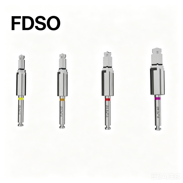 Bone Reamer Drill Compatible With Dio Implant Systems, Full Sizes Available