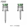 Hand Implant Screwdriver Set, Universal Hand Screw Drivers for All Implant Systems 5