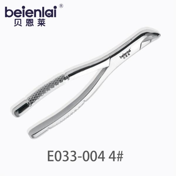 Benlai Children's Tooth Forceps E033-004 #4, for Mandibular Incisors & Root Extraction
