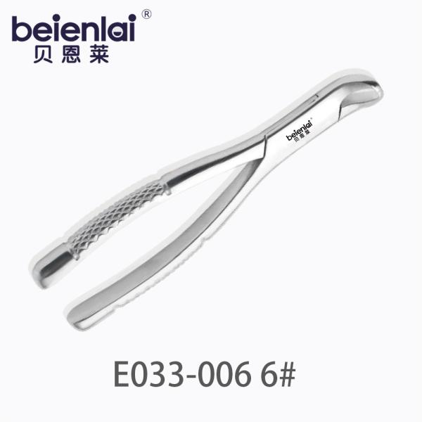 Benlai Children's Tooth Forceps E033-006 #6, for Severed Deciduous Teeth Extraction