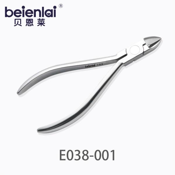 Benlai Orthodontic Pliers E038-001, 0° Fine Wire Cutter