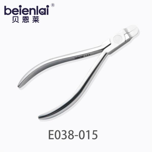 Benlai Orthodontic Pliers E038-015, No.3 Single Tip Torque Forming Pliers