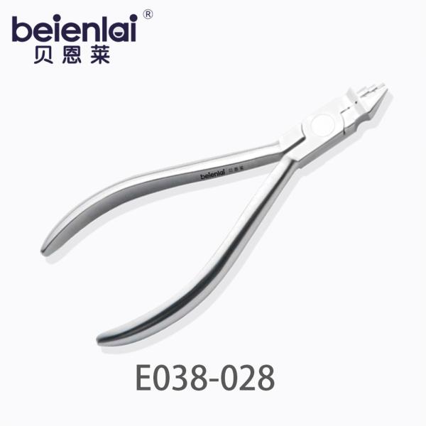 Benlai Orthodontic Pliers E038-028, Trapezoidal Pliers