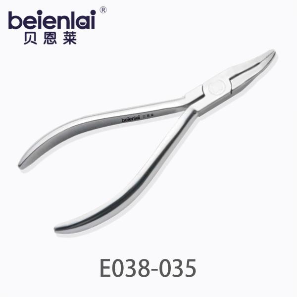 Benlai Orthodontic Pliers E038-035, Long Tip Weingart Pliers