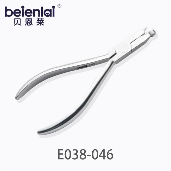 Benlai Orthodontic Pliers E038-046, Adhesive Removing Pliers