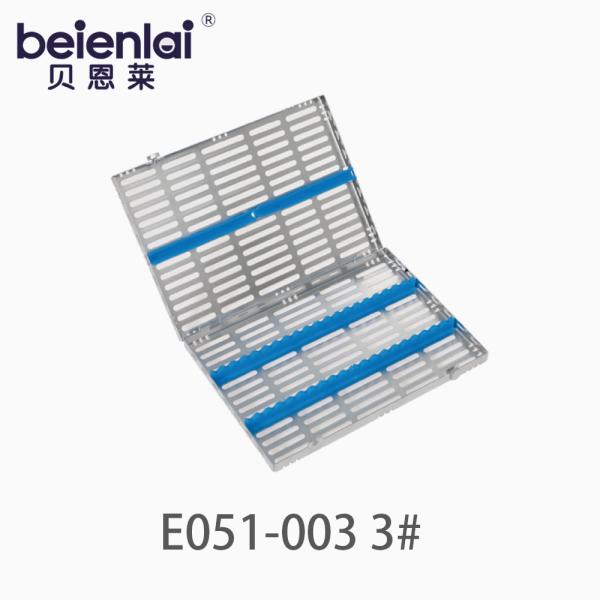 Benlai Dental Sterilization Cassette E051-003 No.3, Type I, 20 Slots Single Row