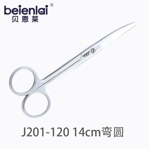 贝恩莱 手术剪 J201-120 14cm弯圆