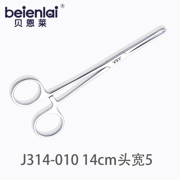 贝恩莱 组织钳 J314-010 14cm普通 头宽5