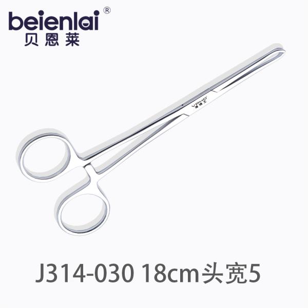 Benlai Tissue Forceps J314-030, 18cm, Standard, Tip Width 5mm