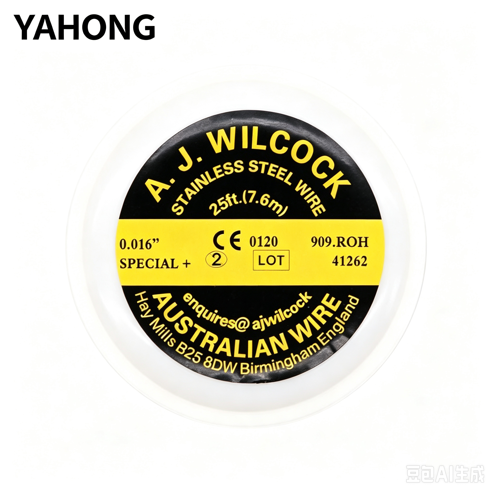 YAHONG Orthodontic Arch Wire Coiled Australian Wire  1*1