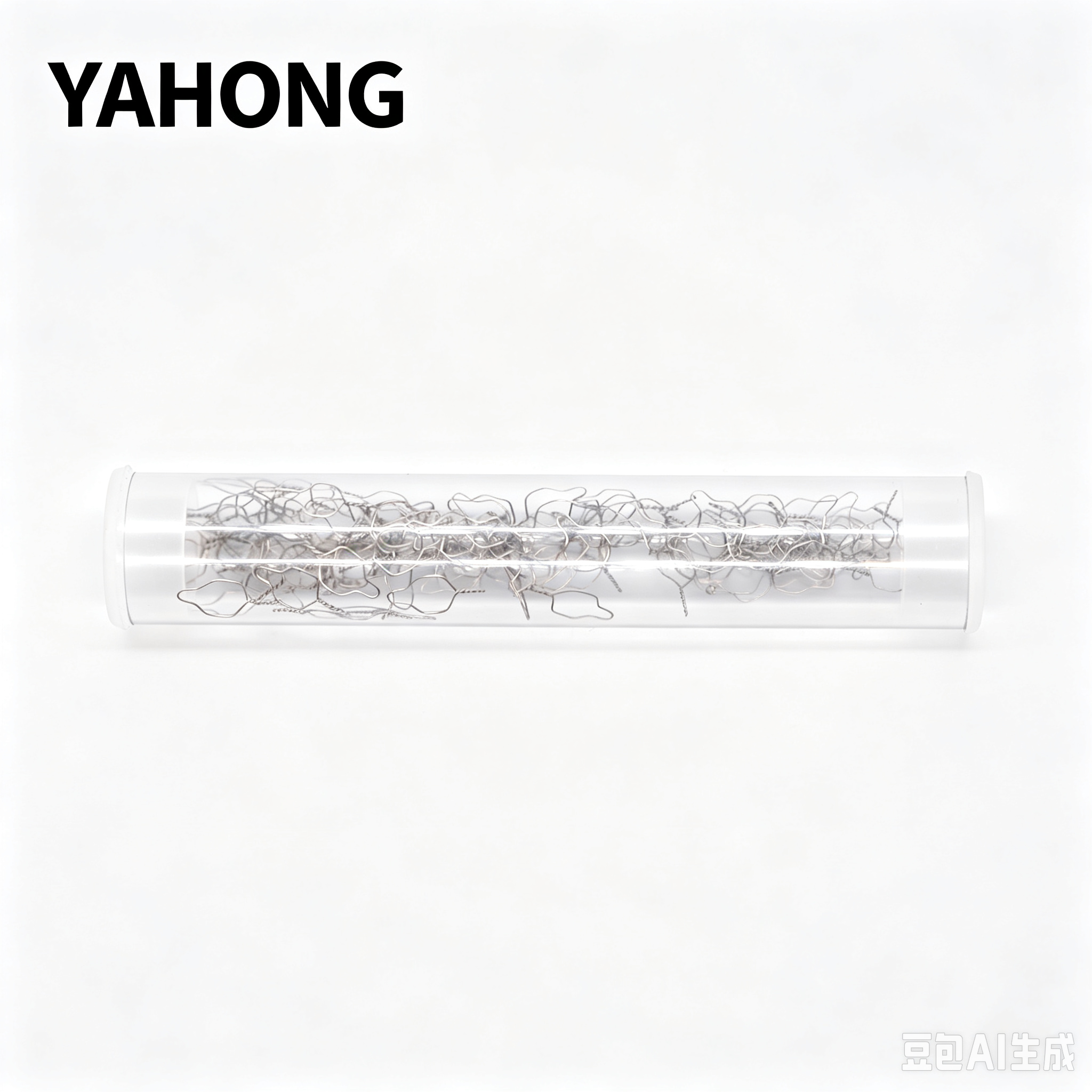YAHONG Orthodontic Arch Wire Stainless Steel Pre‑formed Ligature Wire (No Hook) 100*1 2