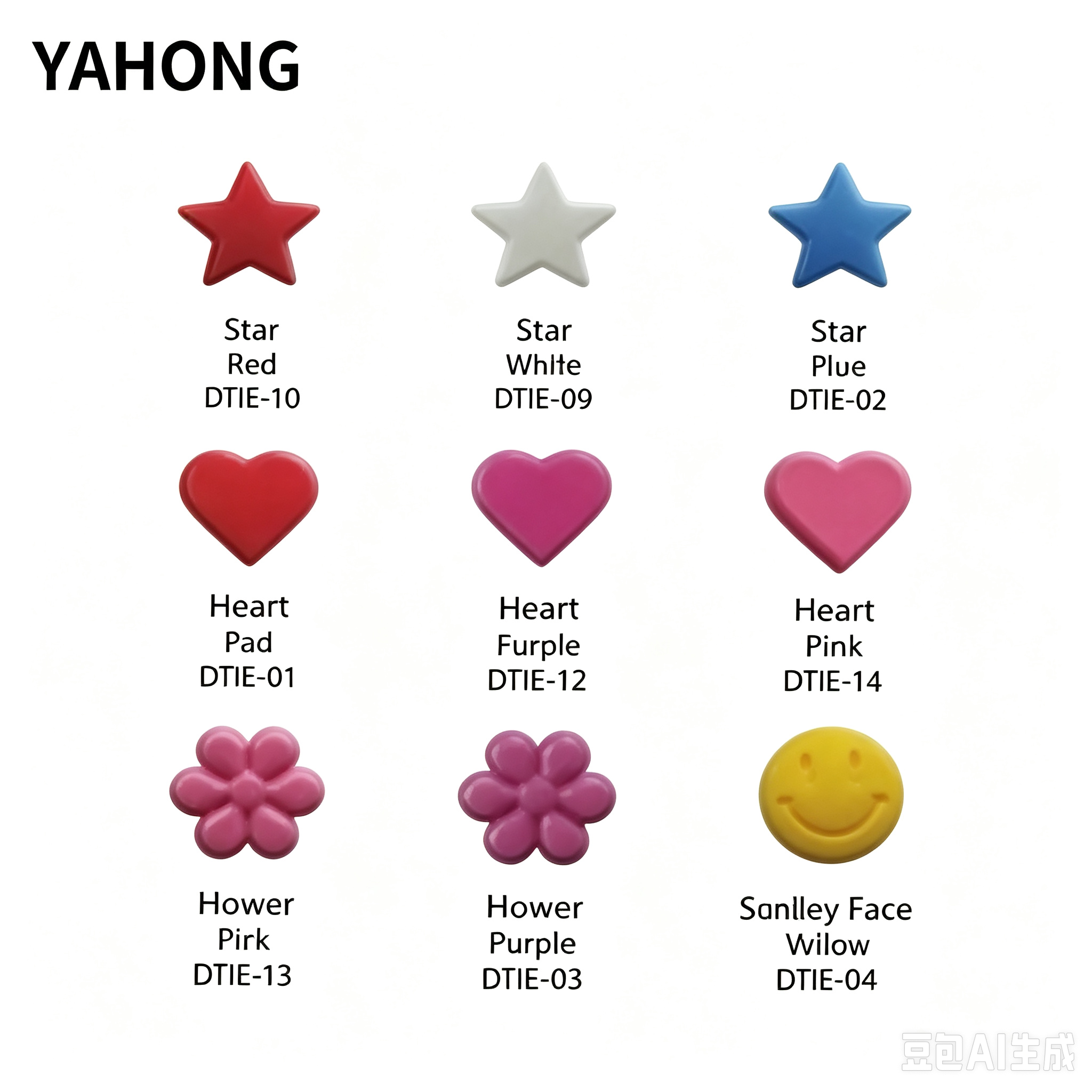 亚宏正畸橡皮圈 个性化结扎圈 20*1