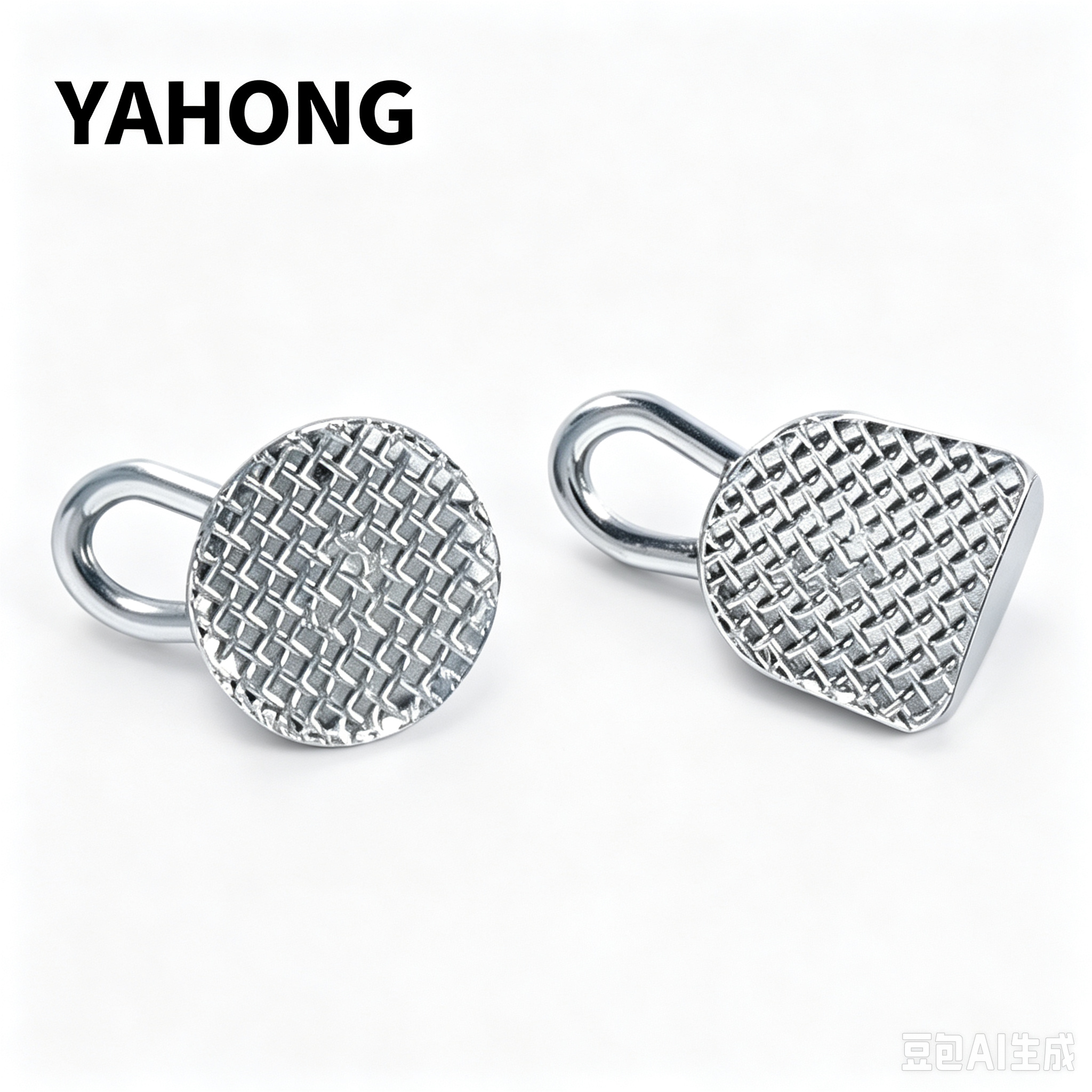 Yahong Intra‑Oral Orthodontic Attachments Bondable Lingual Button with Hook (W3‑3) Box 50*1