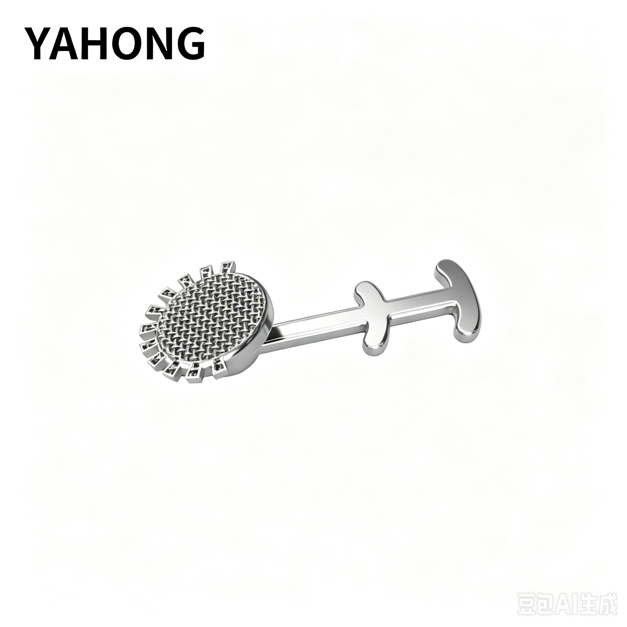 Yahong Intra‑Oral Orthodontic Attachments Bi‑directional Traction Lingual Button(W3‑3) Box 20*1