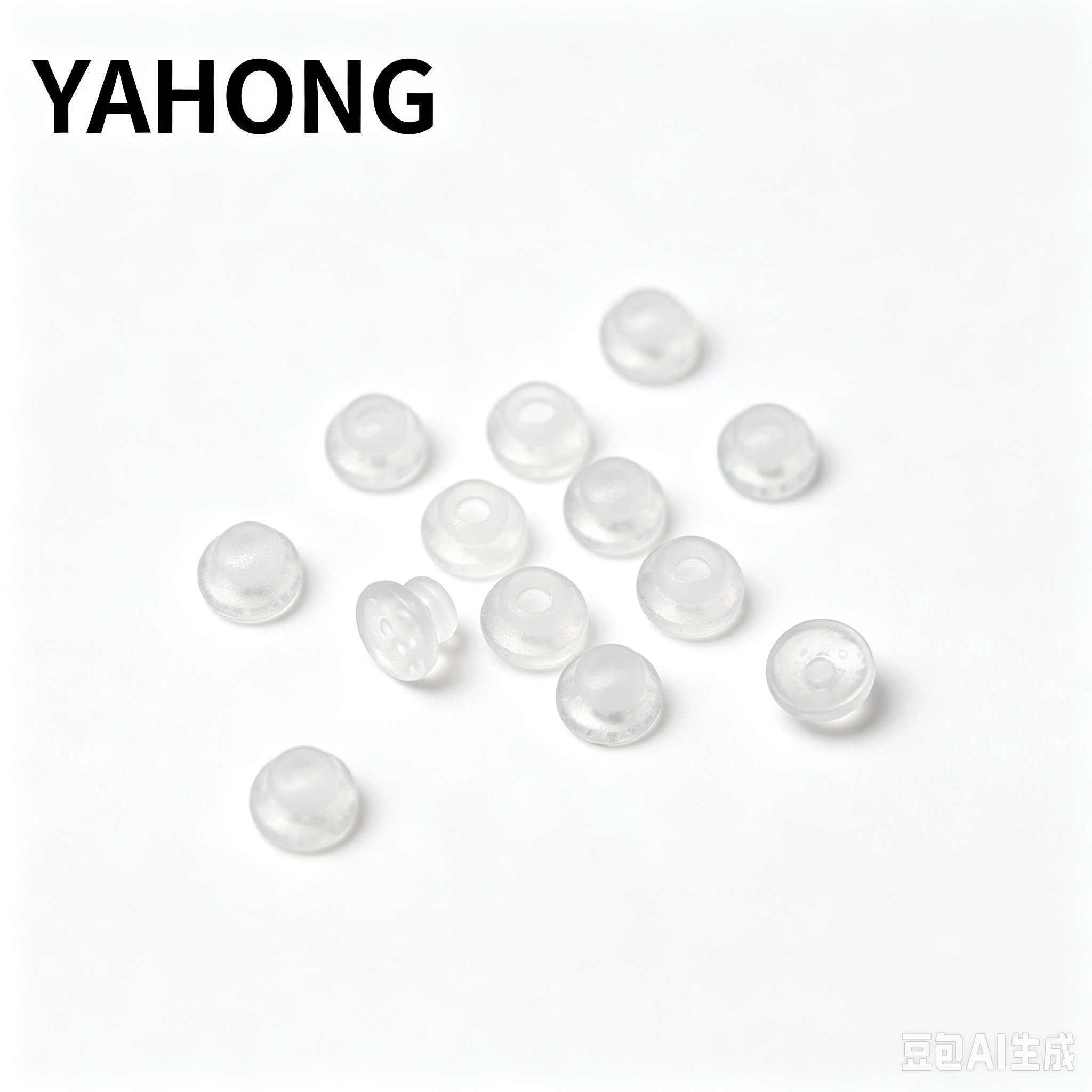 Yahong Intra‑Oral Orthodontic Attachments Clear Lingual Button (W3‑3) Box 20*1