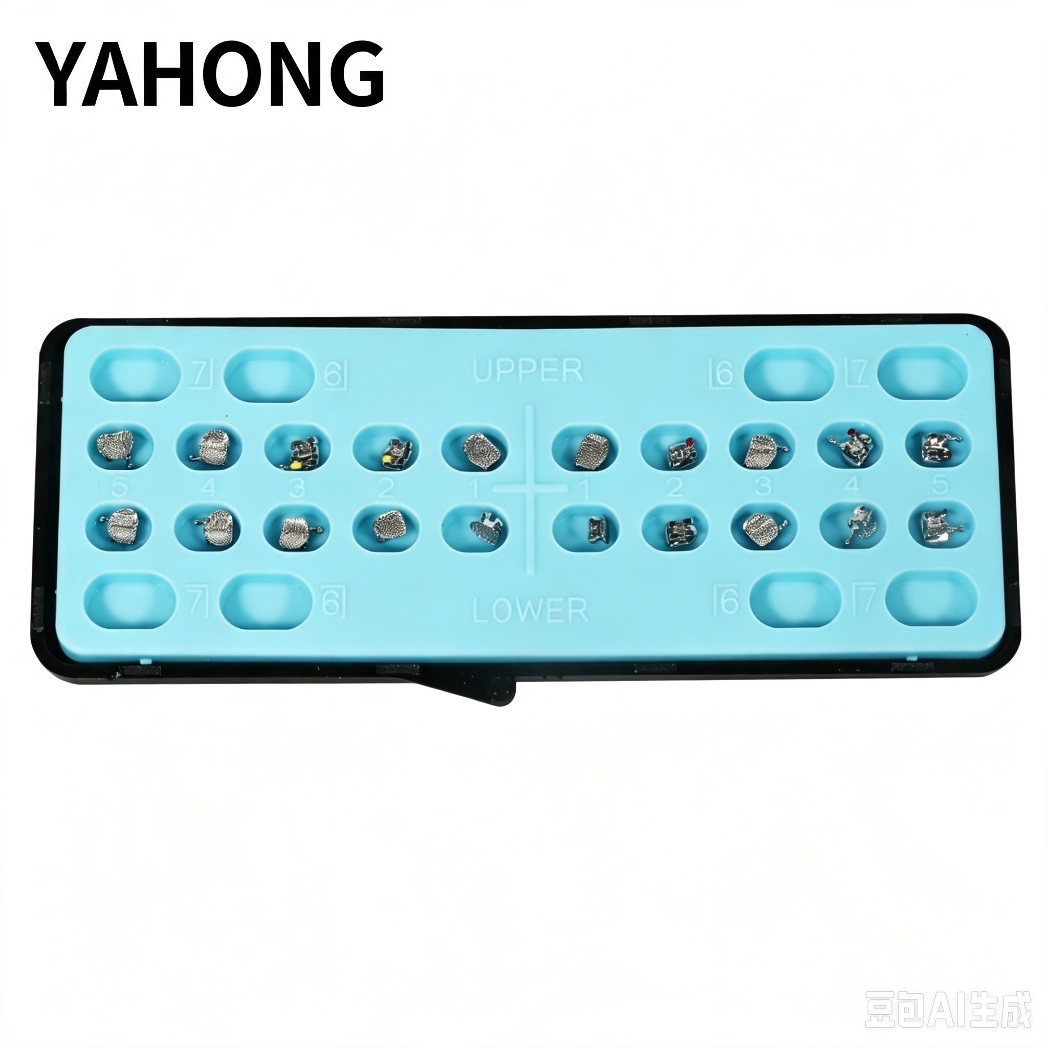 YAHONG Orthodontic Bracket,Standard / Mini Straight Wire Bracket (A5),20*1 3