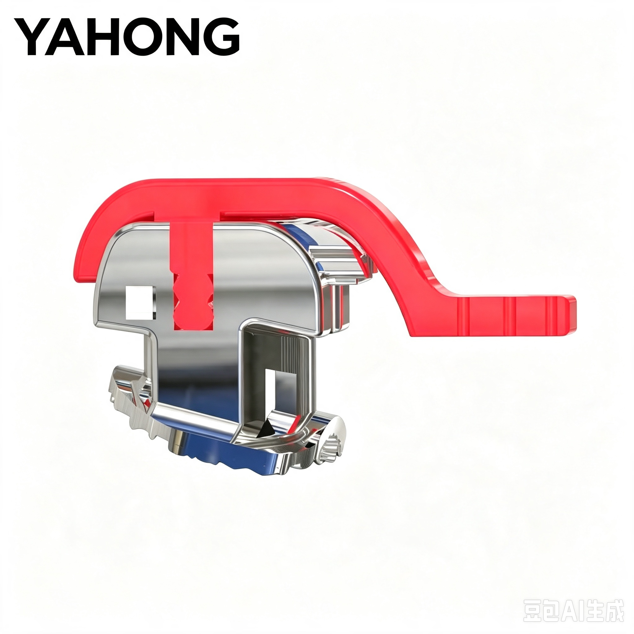 YAHONG Orthodontic Bracket,7th PLUS Self‑Ligating Bracket With Positioning Rod,28*1