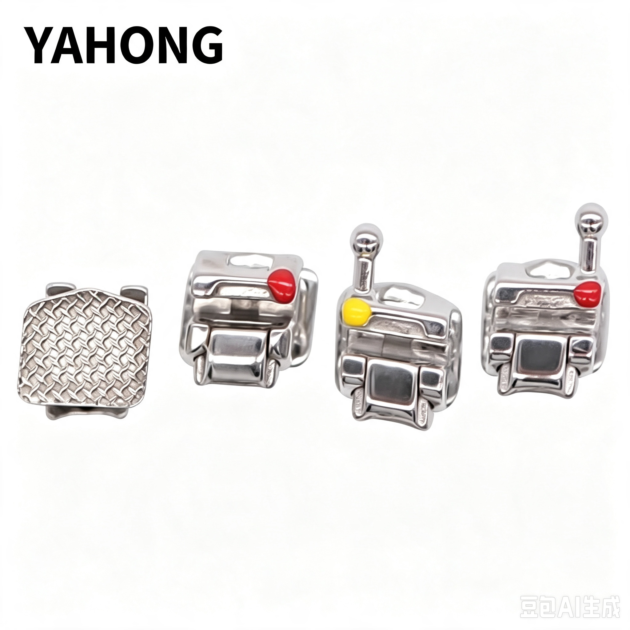 YAHONG Orthodontic Bracket, 5th‑Gen Self‑Ligating Bracket (H1),28*1