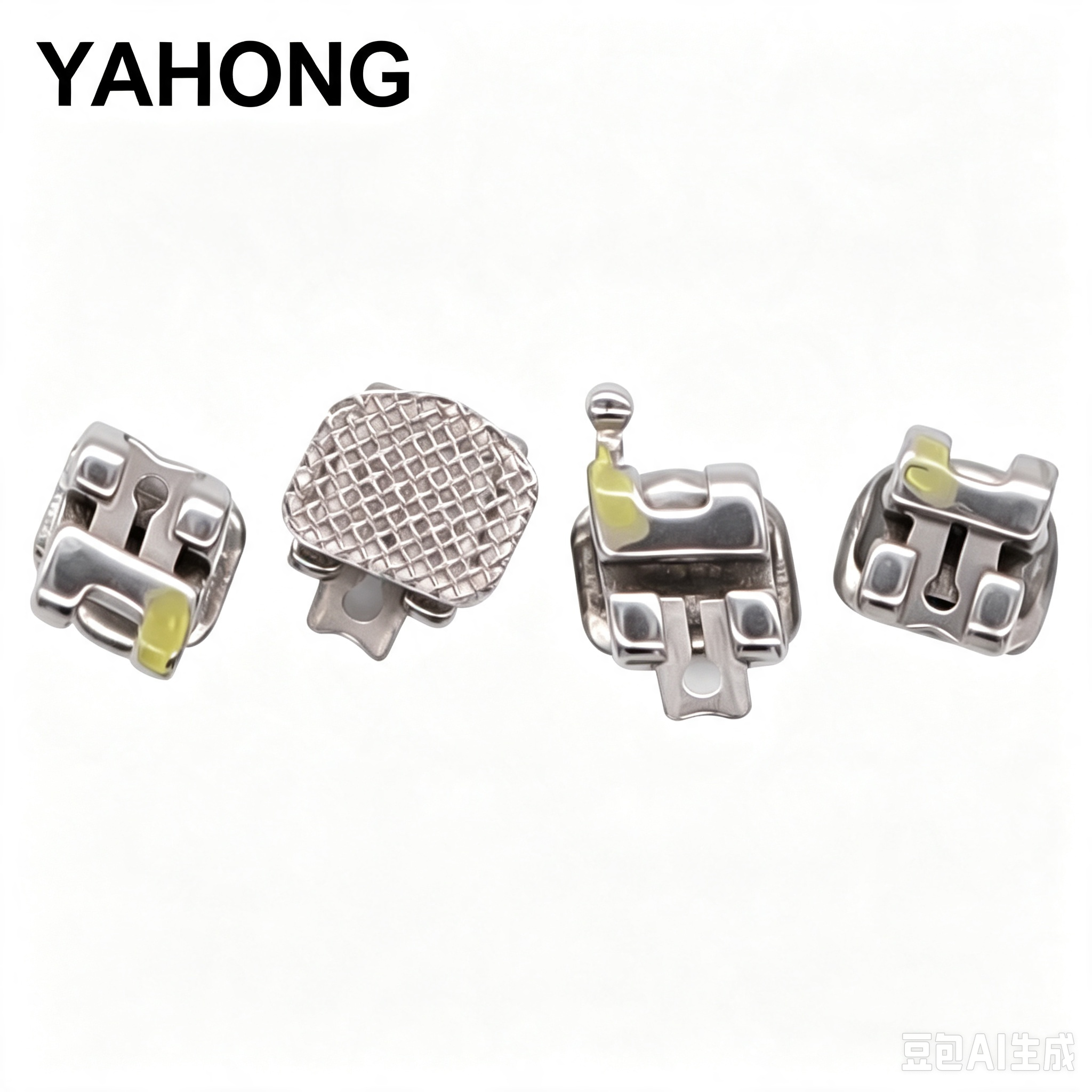 YAHONG Orthodontic Bracket, 3rd‑Gen Self‑Ligating Bracket (H1),20*1