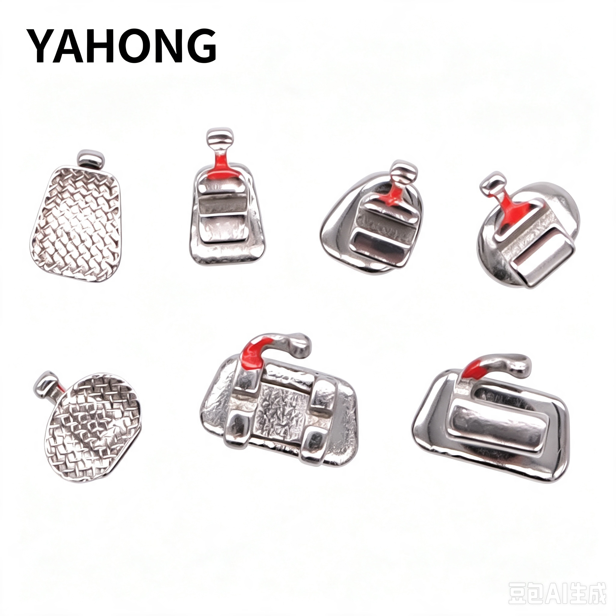 YAHONG Orthodontic Bracket,Lingual Bracket (H2),28*1